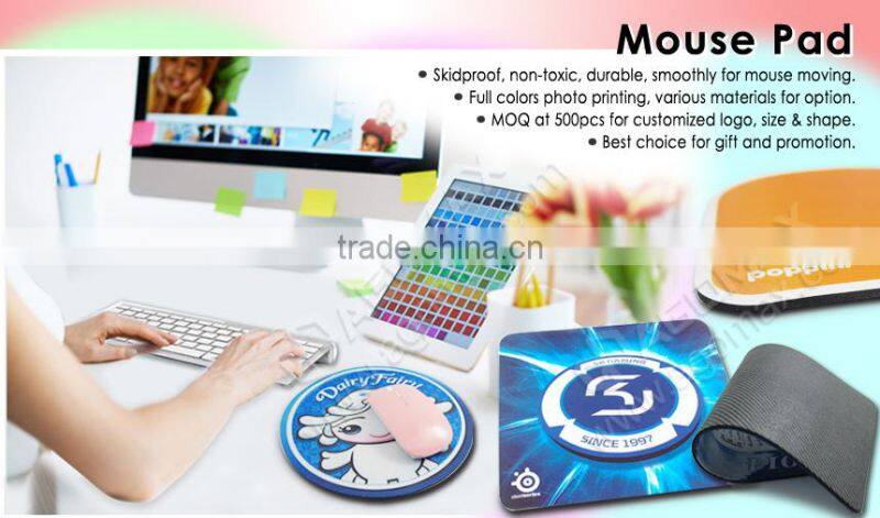Private label welcome novelty gift custom computer mousepad