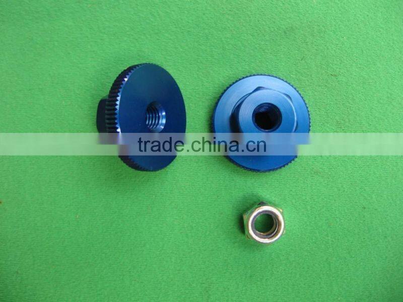 Speedway/Grasstrack Aluminum Rear Wheel Adjuster Nuts