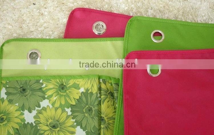 Natural Canvas Hanging Storage Bags Wash Bag Bathroom