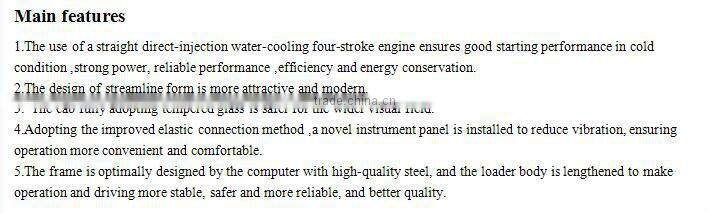 chinese qingzhou small atv log loader for sale