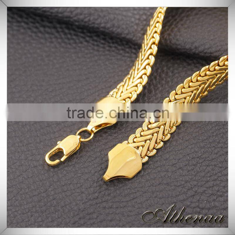 18k Gold Vacuum Plated Regular Copper bracelet jewelry