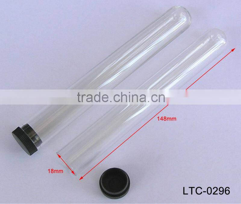 Clear Plastic Cigar tube wholesale cigar packaging tubes