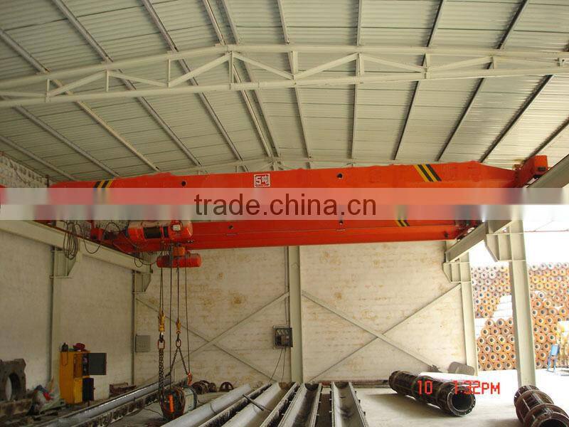 electric 3 ton workshop single girder overhead crane