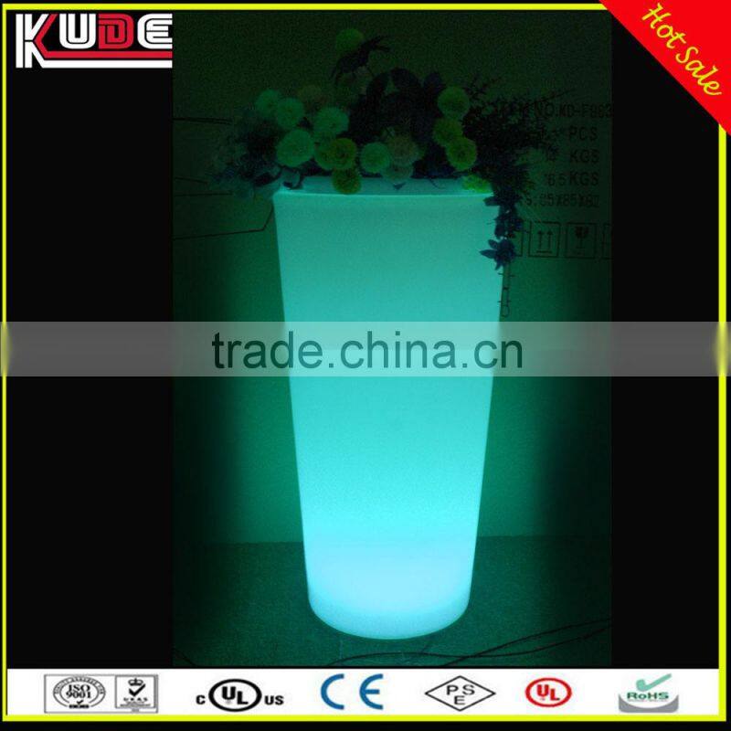LED color changing Glowing Lamp Wedding Decor Party LED flowerpot