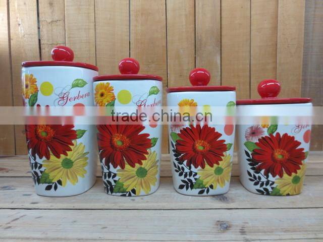 cosmos decal ceramic 4pcs complete bathroom accessories