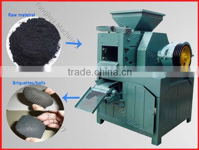 Yonghua wood briquetting making machines charcoal fine briquetting machine