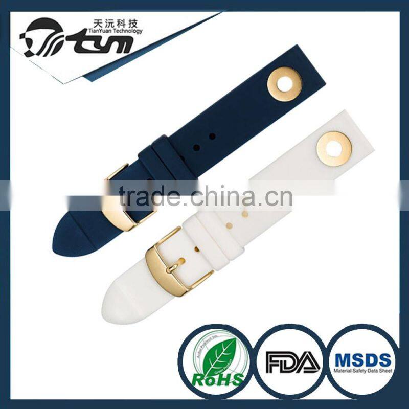 oem welcome fashion design waterproof silicone 30mm watch band