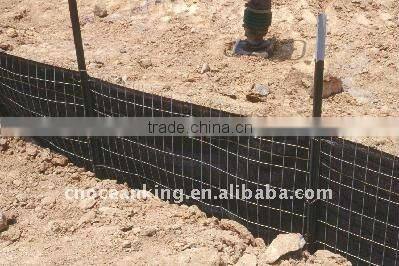 14 gauge wire backed silt fencing