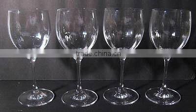 High quality clear stemware red wine glass cup