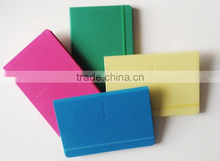 Colorful sticky note pads Pu notebooks