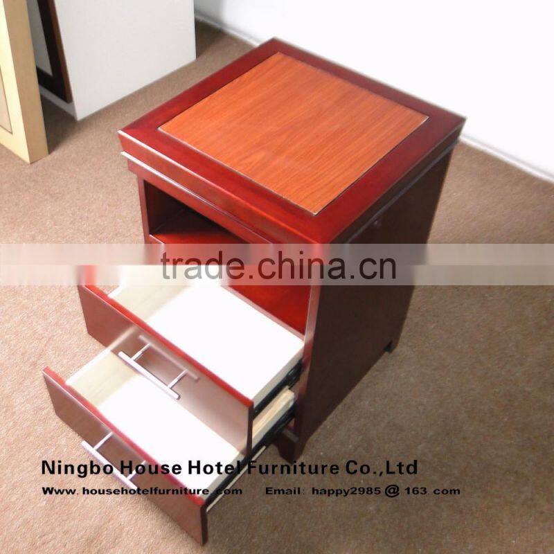 business desk hotel furniture with solid wood frame and legs