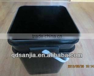 Multi-function Pail With Lid Plastic Rectangular Bucket