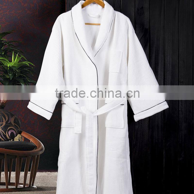 Thick Bathrobe Double Layer 5 Star Bathrobe Shawl Collar Bathrobe