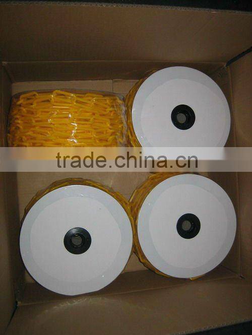 Caution plastic chain