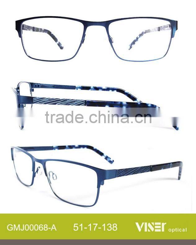 Wholesale Handmade Fashion metal optical frames eye glasses spectacles (68-A)