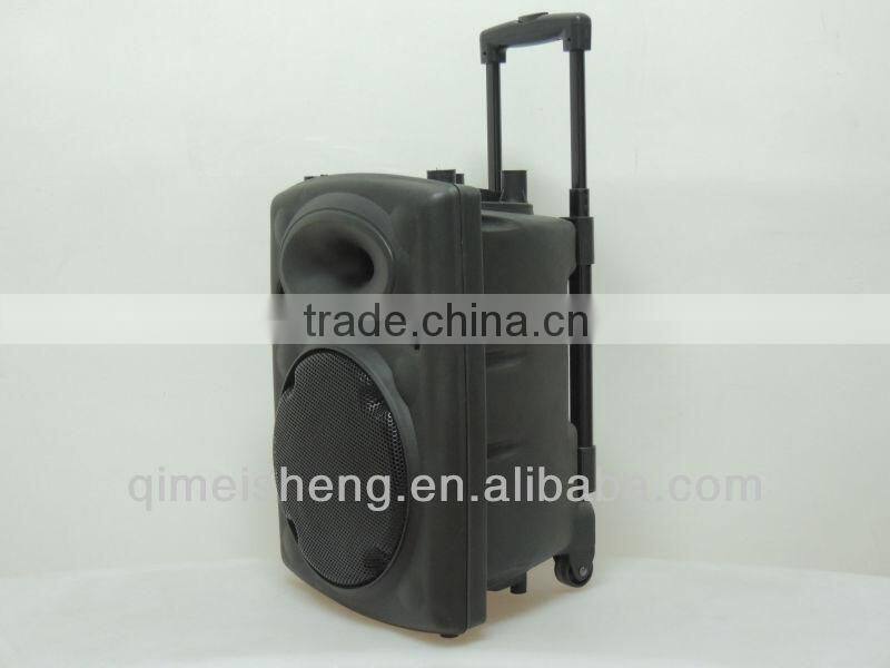 Hoxen 12" high power plastic audio speakers with built-in amplifer and bluetooth L-4