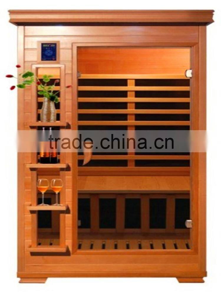 1 person far infrared steam sauna portable sauna carbon heater canada red cedar