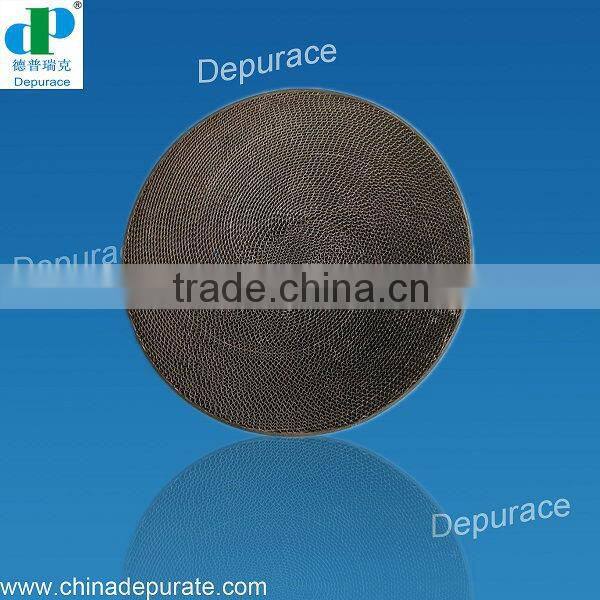 Auto engine exhaust system metal honeycomb catalytic converter