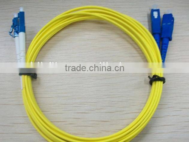 9/125 simplex sc/upc-lc/upc fiber optic patch cables