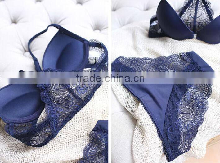 china lingerie manufactures sexy lace panties&bras sets