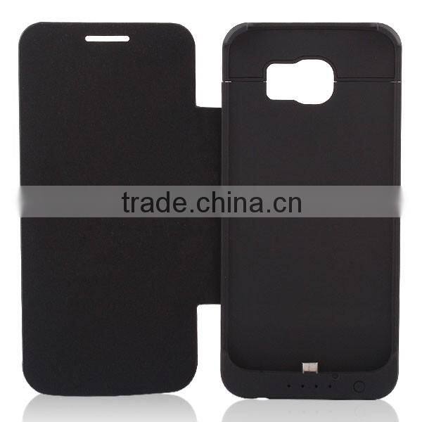 4200mah woth back stand battery case for samsung galaxy duos