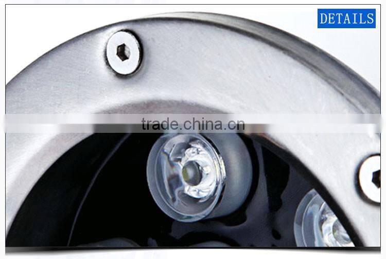 ip68LED Pool lamp spa/pond/fountain RGB 3W Led underwater light