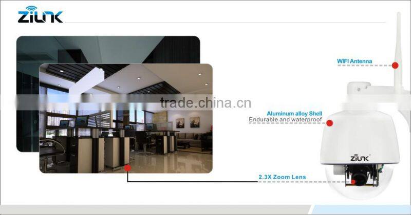 H.264 1080P wireless 10x Zoom ip ir speed dome camera, best price CCTV ptz camera support p2p 10x zoom ip camera.