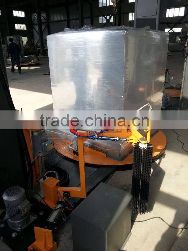 Jinan pre-stretch system box wrapping machine