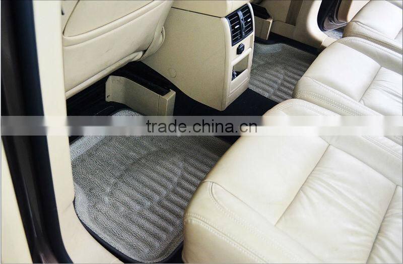 Best selling universal 3d leather car floor mats