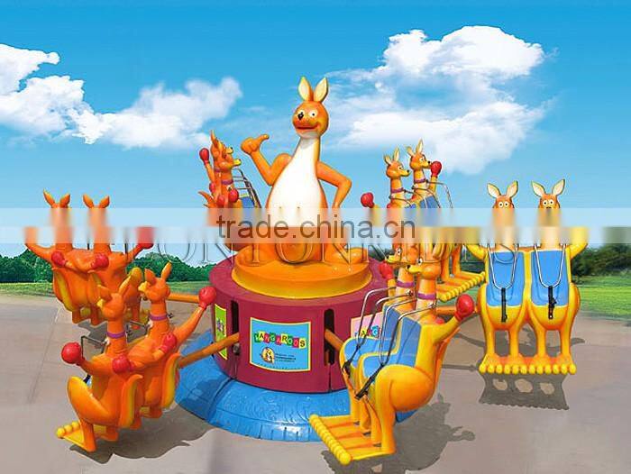 Christmas Mall Decorations Amusement Kangaroo Jumps Animal Park Games for Sale