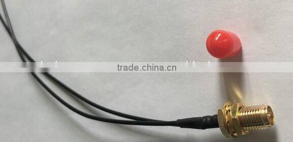 1.37mm pigtail cable assembly SMA female to IPX IPEX rf jumper cable