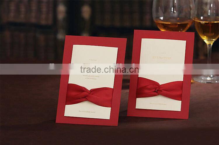 Unique wedding invitation red wedding invitations cards
