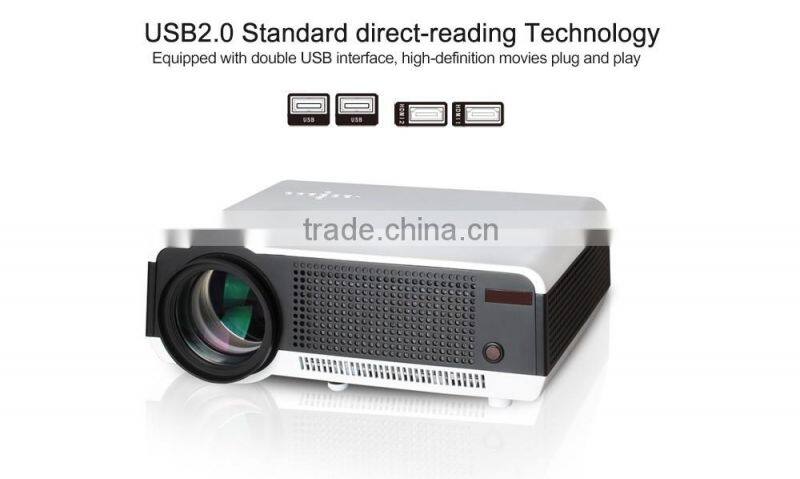 2016 Hot Sale! HD 1080p projector built in Android 4.4 OS and Dual Band 2.4G/5G Wi-Fi
