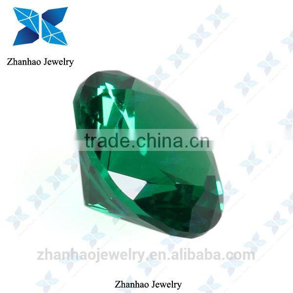 hot sale wholesale synthetic green stone