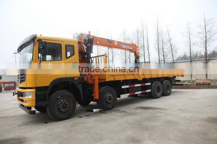 10 ton at 2.5m, truck mounted crane, SQ10S4, best Telescoping Boom Truck Mounted Crane 10 ton.