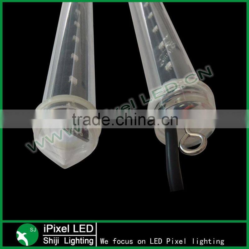 360 degree led dmx 3d vertical tube best quality madrix compatible