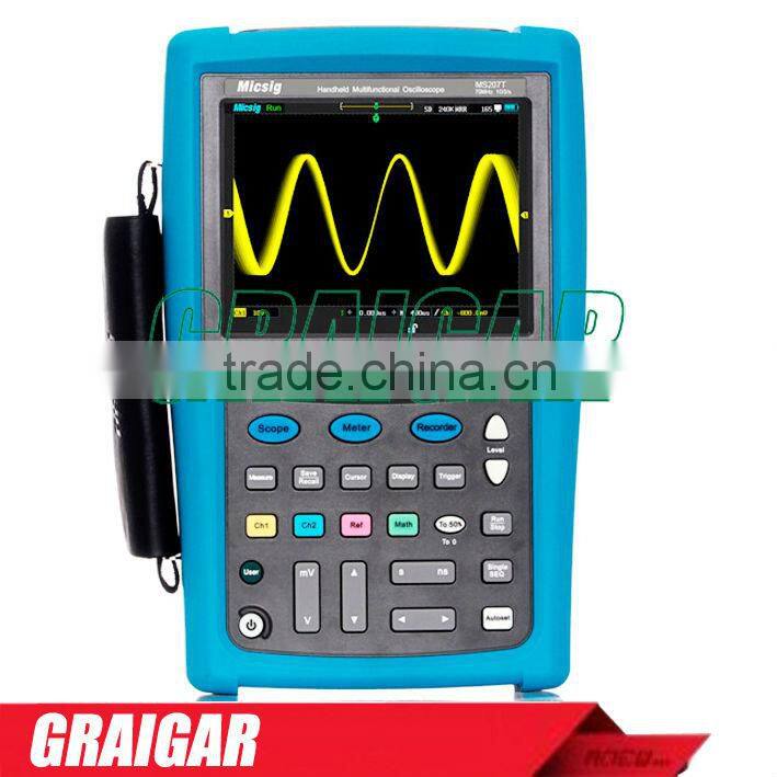 Micsig handheld 150MHz oscilloscope Tablet Oscilloscope Support touch screen operation MS215T Series 10 physical measurements