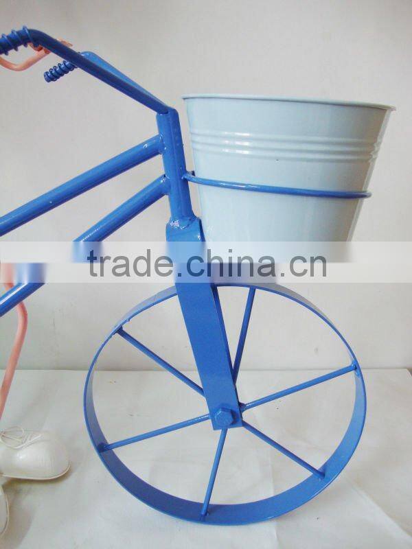 metal garden decor pot animal