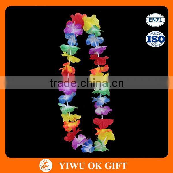 Elegant Flower Necklace Hawaiian Leis