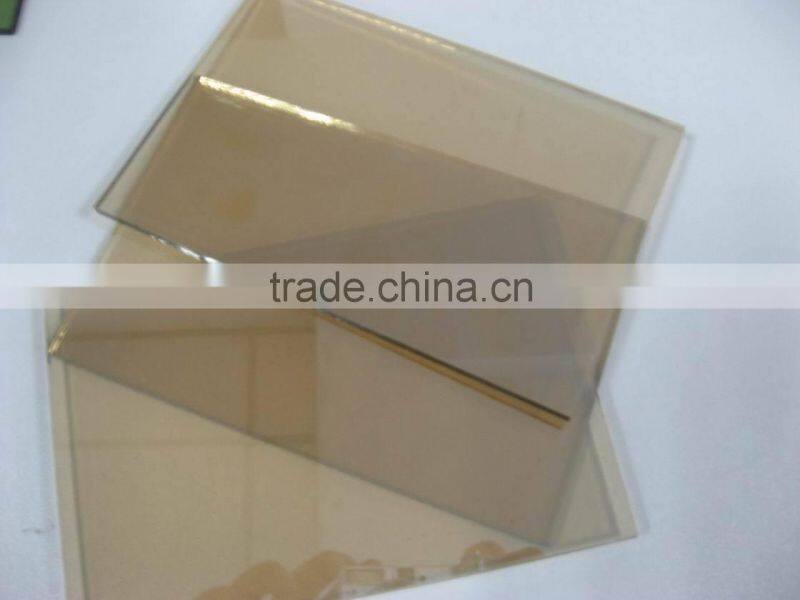 best prices Dark Blue Reflective Glass 4MM 5MM 6MM with ISO&CE certificate