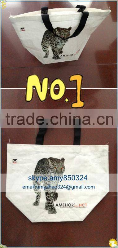 new pp woven shopping bags with handle Manufacture