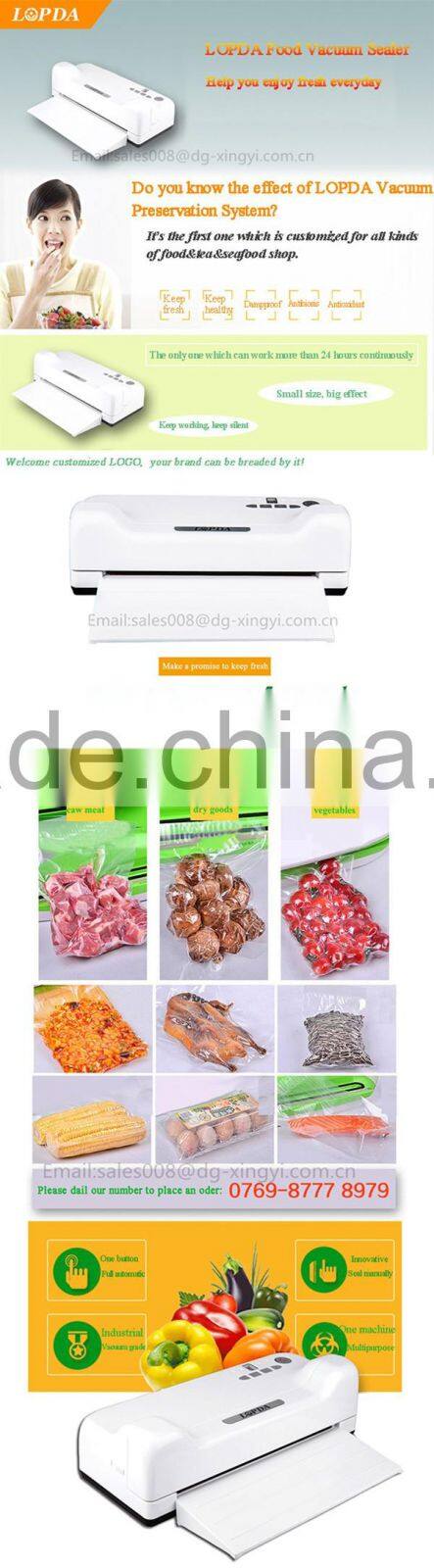 Automated Food Packaging Machine, Handy Type Vacuum Sealer for Sashimi Commercial Application