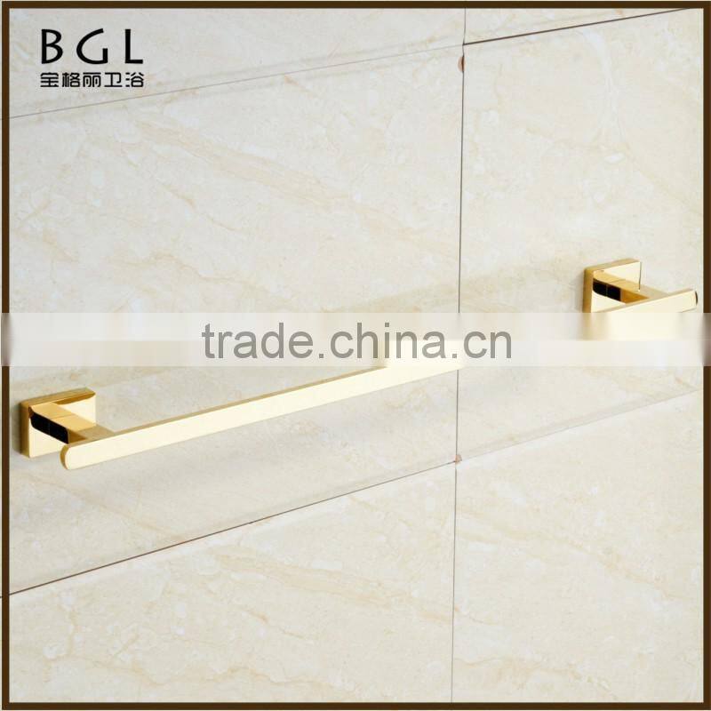 zinc alloy golden bathroom accessories set