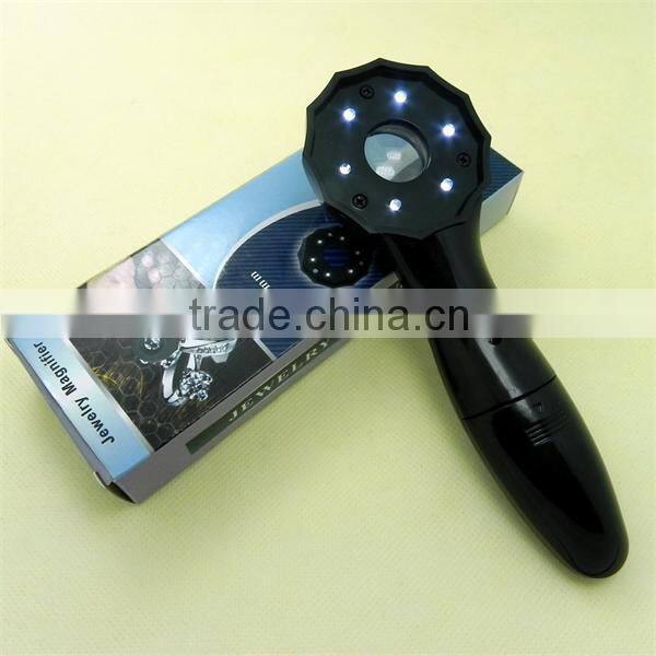 large metal frame10 LED light magnifying glass ,Reading magnifier loupe ,LED magnifying glass Magnifiers for elderly people