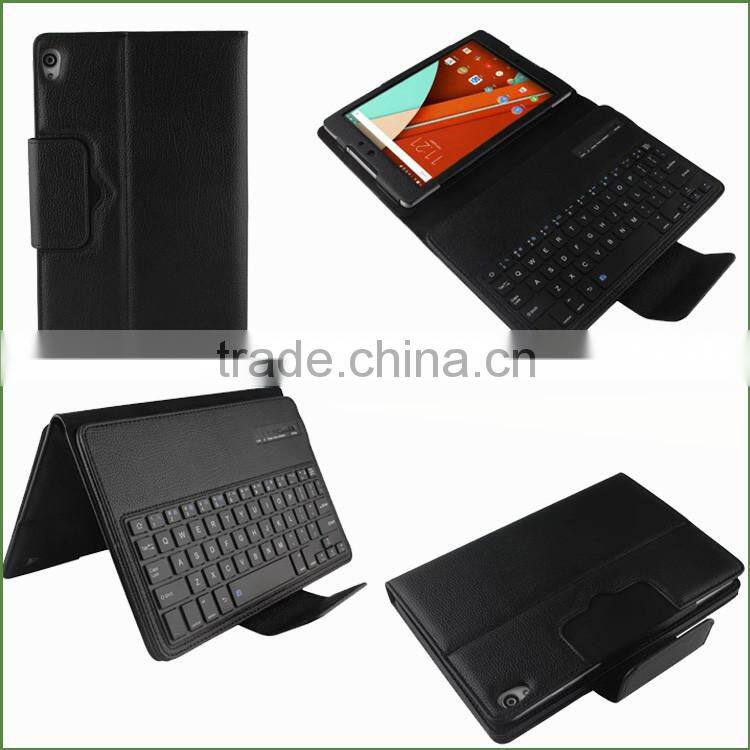 Cheap Price for Google Nexus 9 Bluetooth Keyboard Case , cover for Google Nexus 9