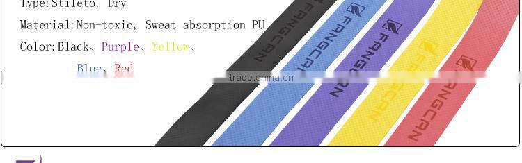 Customized Sweat-Absortion Badminton Stiletto PU Grip, Tennis Overgrip