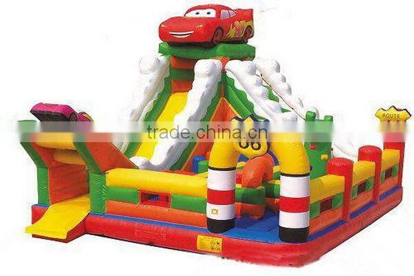 inflatable slide,bouncing combo,car jumping slide