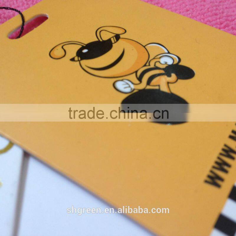 High quality paper swing tags for cascul clothing