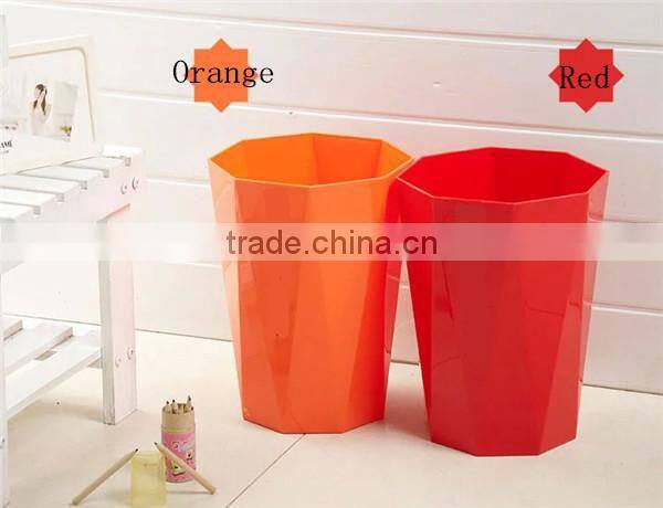 PP Trash Can Suzhou New way Eight Shape Plastic pp trash can