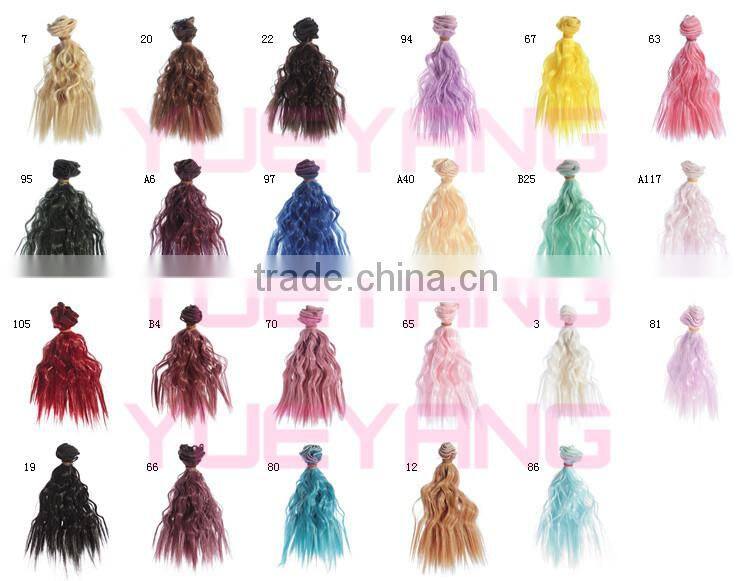 Synthetic Fiber Ombre Color Hair Extension Bundle